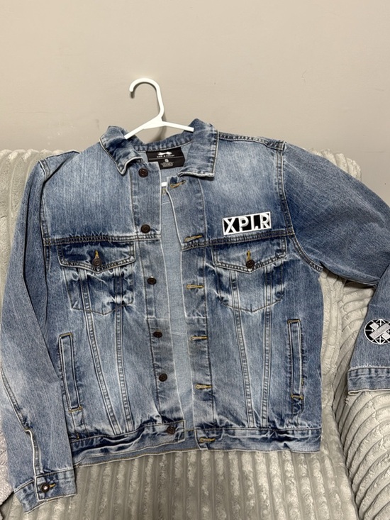 Jackets & Blazers - Light Blue Denim Jean Jacket -
